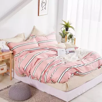 Постельное белье 2-спальный с евро простыней