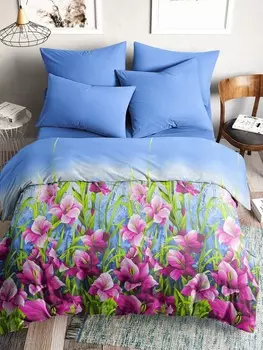 Постельное белье 2 спальный с Евро