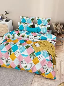 Постельное белье 2 спальный с Евро