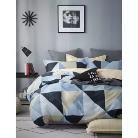 Постельное белье 2-спальный с евро простыней