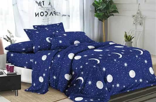 Постельное белье "Небо Лондона" (1,5 сп)