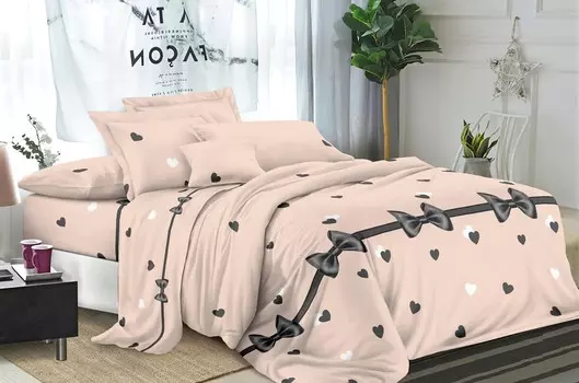 Постельное белье "Ночь в Париже" (1,5 сп)