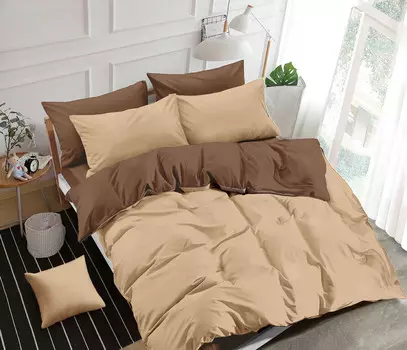 Постельное белье однотонного 2-х сп Элит