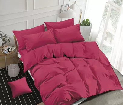 Постельное белье однотонного 2-х сп с Евро прост. Элит