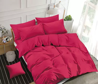 Постельное белье однотонного Семейный Элит