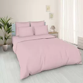 Постельное белье однотонной 2-х сп с евро прост.