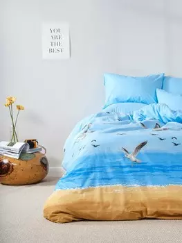 Постельное белье пляж 2 спальный с Евро