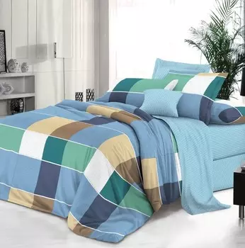 Постельное белье Семейный с простыней на резинке