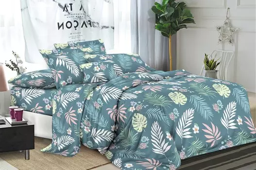 Постельное белье "Вечер на Гоа" (евро)