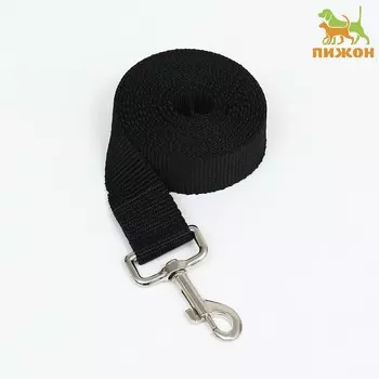 Поводок 2 м 3 см, черный