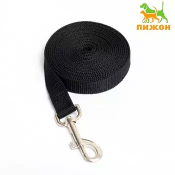 Поводок 3 м х 2 см, черный