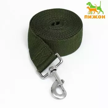 Поводок 3 м х 4 см, зеленый