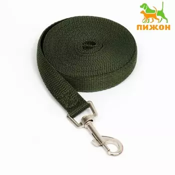 Поводок 5 м х 2 см, зеленый