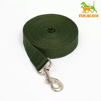 Поводок 5 м х 3 см, зеленый