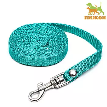 Поводок капроновый , 1,6 м х 1 см, зеленый