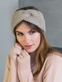 Повязка вязаная