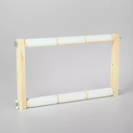 Пяльцы-рамка для вышивания, 20 30 см, цвет светлое дерево