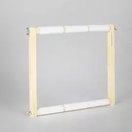 Пяльцы-рамка для вышивания, 30 30 см, цвет светлое дерево