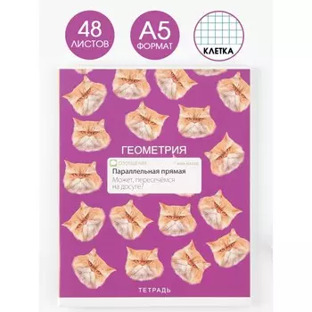 Тетрадь предметная 48 листов, а5, со справ. мат.
