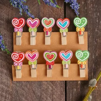 Прищепки декоративные