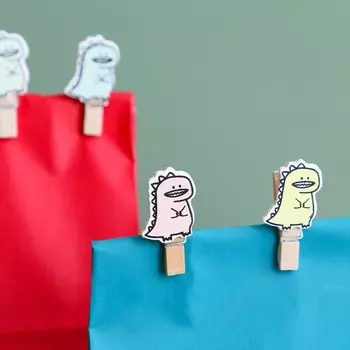 Прищепки декоративные с веревкой для подвеса