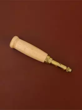 Пробойник для кожи, со сменными пуансономи, 6 шт., 1.5-4 мм