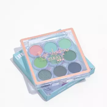 Профессиональная палетка теней для век peppermint twist, 9 цветов