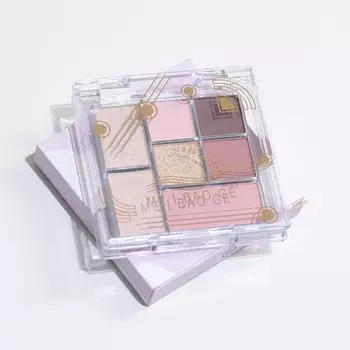 Профессиональная палетка теней для век pink explosion, 7 цветов