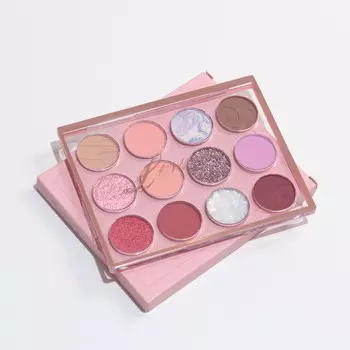 Профессиональная палетка теней для век sky, 12 цветов