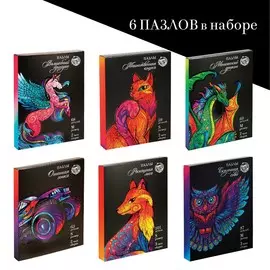 Промобокс фигурные пазлы