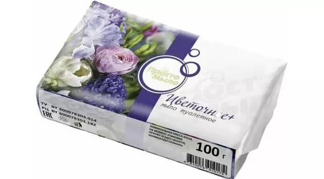Просто Мыло Туалетное (в обертке) 100г