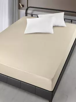 Простынь на резинке 160x200