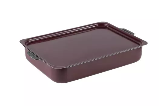 Противень прямоугольный 23х30см металлическая крышка