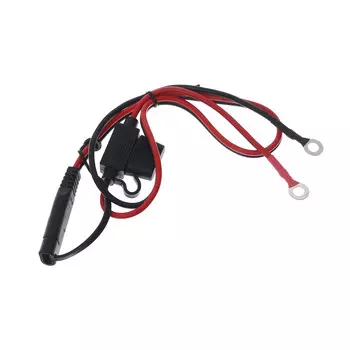 Провод соединительный, разъем sae, предохранитель стандарт 15а, провод 60 см