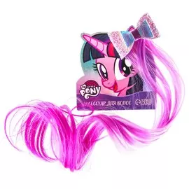 Прядь для волос, фиолетовая, 40 см