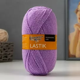 Пряжа lastik (ластик) 28% имп.мер.шерсть,69% акрил,3% эластан 365м/100гр сир.дали_v2 (70065)
