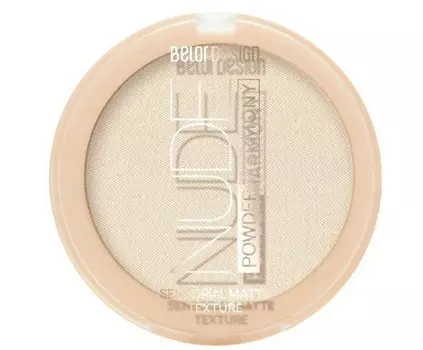 Пудра для лица nude harmony, тон 2 natural ,9г (польша)