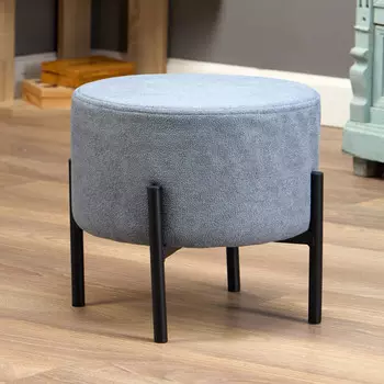 Пуф баттен, серый