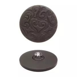 Пуговица (3.01-761-34) (коричневый), 12 шт