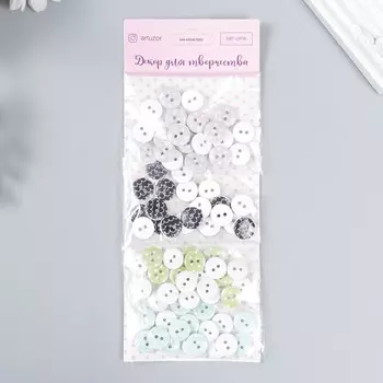 Пуговицы дерево для творчества 2 прокола