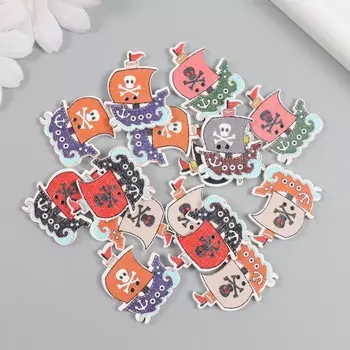 Пуговицы дерево для творчества 2 прокола