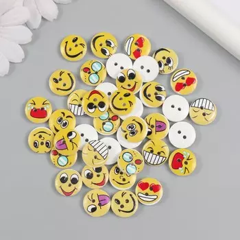 Пуговицы дерево для творчества 2 прокола