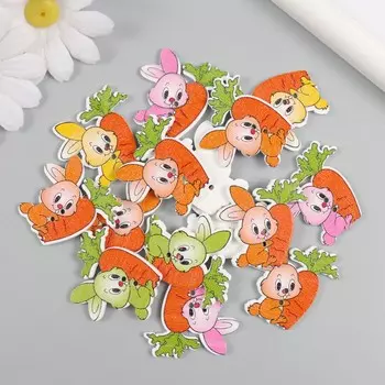 Пуговицы дерево для творчества 2 прокола