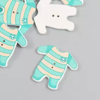 Пуговицы дерево для творчества 2 прокола