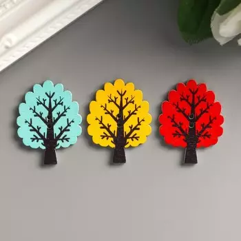 Пуговицы дерево для творчества 2 прокола