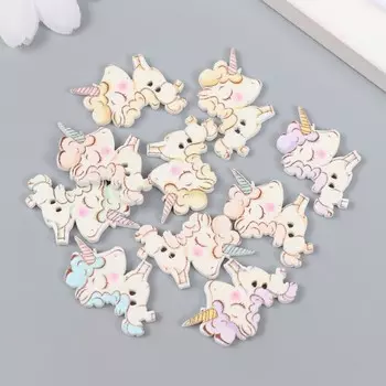 Пуговицы для творчества дерево