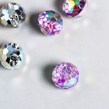 Пуговицы пластик для творчества 1 прокол