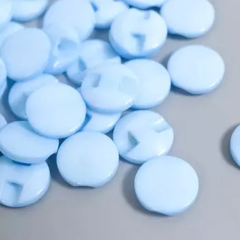 Пуговицы пластик на полуножке