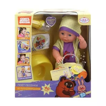 Пупс озвученный СОЮЗМУЛЬТФИЛЬМ, КАРАПУЗ Y40BB-MULT-25-RU