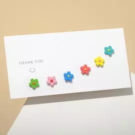 Пусеты 3 пары